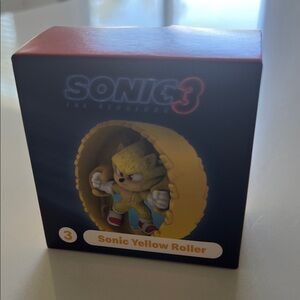 Sonic the Hedgehog Yellow Roller Action Figure